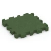 Valtegel met puzzelverbinding von WARCO im Farbdesign Grasgroen mit den Abmessungen 50 x 50 x 5 cm | 0,25 m². Produktfoto von Artikel 6307 in der Aufsicht von schräg vorne.