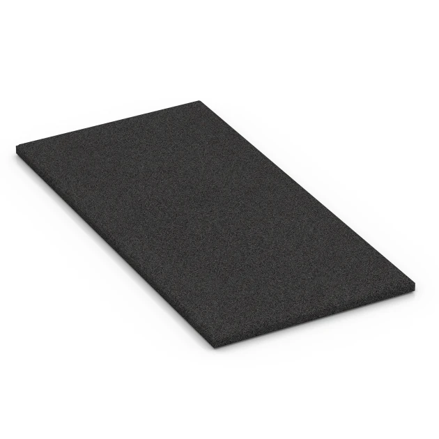 Stalmat von WARCO im Farbdesign Antraciet mit den Abmessungen 100 x 50 x 3 cm | 0,50 m². Produktfoto von Artikel 6381 in der Aufsicht von schräg vorne.
