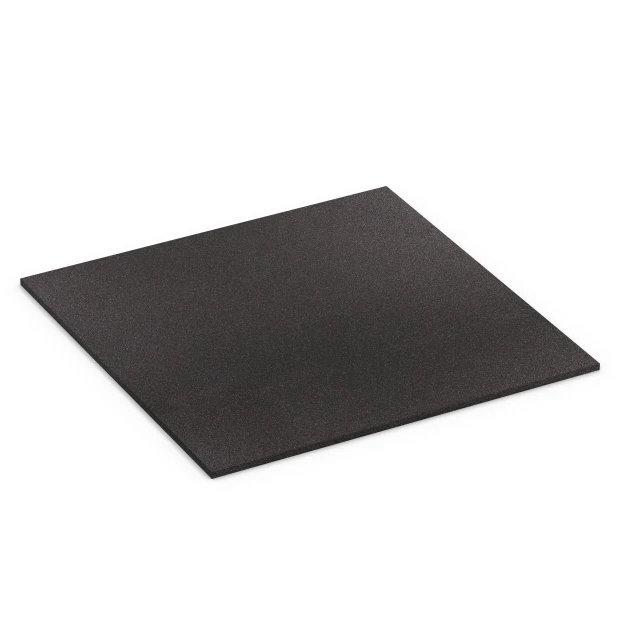 Ondervloertegel klasse 2 von WARCO im Farbdesign Antraciet mit den Abmessungen 104 x 104 x 1,8 cm | 1,08 m². Produktfoto von Artikel 6657 in der Aufsicht von schräg vorne.