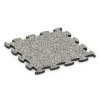 Speelmat von WARCO im Farbdesign Grijs graniet mit den Abmessungen 46 x 46 x 1,8 cm. Produktfoto von Artikel 6752 in der Aufsicht von schräg vorne.