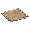 Agility vloer hondensport von WARCO im Farbdesign Terracotta mit den Abmessungen 44,6 x 44,6 x 1,8 cm. Produktfoto von Artikel 6799 in der Aufsicht von schräg vorne.