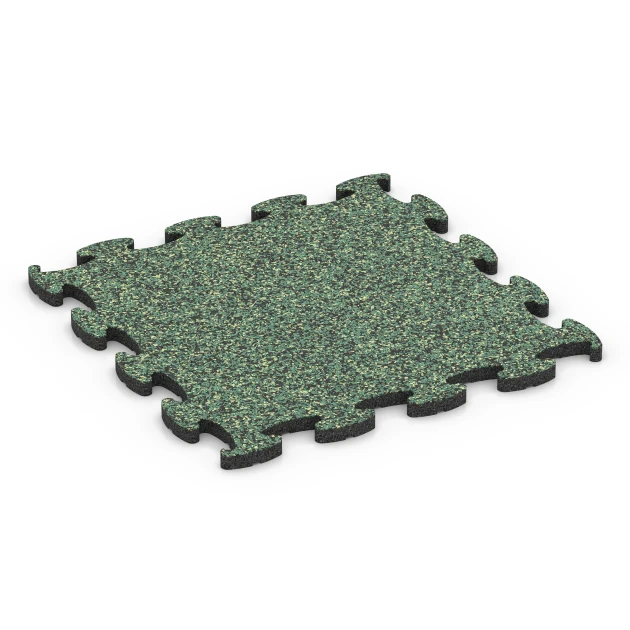 Beursvloer kliktegel von WARCO im Farbdesign Engels gazon mit den Abmessungen 46 x 46 x 1,8 cm. Produktfoto von Artikel 6915 in der Aufsicht von schräg vorne.