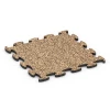Hondensportvloer indoor von WARCO im Farbdesign Terracotta mit den Abmessungen 46 x 46 x 1,8 cm. Produktfoto von Artikel 6898 in der Aufsicht von schräg vorne.