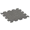Agility vloer hondensport von WARCO im Farbdesign Donkergrijs graniet mit den Abmessungen 98 x 98 × 1,8 cm. Produktfoto von Artikel 6805 in der Aufsicht von schräg vorne.