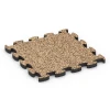 Fitness Active vloertegel von WARCO im Farbdesign Terracotta mit den Abmessungen 46 x 46 × 2,8 cm. Produktfoto von Artikel 6844 in der Aufsicht von schräg vorne.