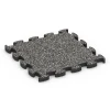 Fitness Max vloersysteem von WARCO im Farbdesign Donkergrijs graniet mit den Abmessungen 46 x 46 × 2,8 cm. Produktfoto von Artikel 6877 in der Aufsicht von schräg vorne.