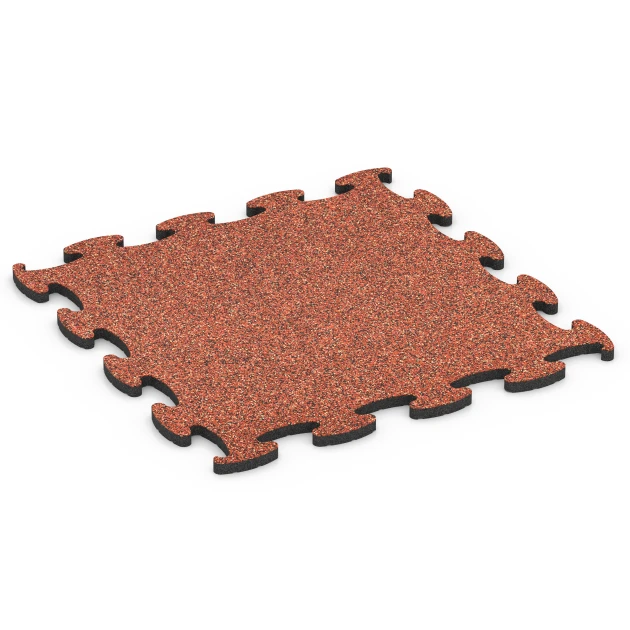 Fitness Active vloertegel von WARCO im Farbdesign Etna mit den Abmessungen 98 x 98 x 2,8 cm. Produktfoto von Artikel 6854 in der Aufsicht von schräg vorne.
