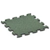 Fitness Max vloersysteem von WARCO im Farbdesign Engels gazon mit den Abmessungen 98 x 98 x 2,8 cm. Produktfoto von Artikel 6888 in der Aufsicht von schräg vorne.