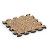 Zwembadrand tegels von WARCO im Farbdesign Terracotta mit den Abmessungen 30 x 30 x 1,8 cm. Produktfoto von Artikel 6772 in der Aufsicht von schräg vorne.
