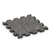 Steentapijt kliktegel von WARCO im Farbdesign Donkergrijs graniet mit den Abmessungen 30 x 30 x 1,8 cm. Produktfoto von Artikel 6814 in der Aufsicht von schräg vorne.