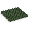 Valdempend grasrooster von WARCO im Farbdesign Grasgroen mit den Abmessungen 100 × 100 × 8 cm. Produktfoto von Artikel 7014 in der Aufsicht von schräg vorne.