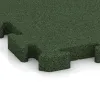 Detailaufnahme der Randausprägung von WARCO-Produkt 2980, Loopbrug, Format 500 x 500 x 40 mm, Farbe Grasgroen.