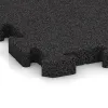 Detailaufnahme der Randausprägung von WARCO-Produkt 3475, Speelplaats vloeren, Format 1000 x 1000 x 40 mm, Farbe Anthraciet.