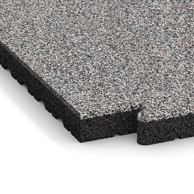 Detailaufnahme der Randausprägung von WARCO-Produkt 5090, Randtegel HD, Format 1000 x 485 x 40 mm, Farbe Grijs Melange.