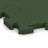 Detailaufnahme der Randausprägung von WARCO-Produkt 5086, Hoektegel HD, Format 485 x 485 x 30 mm, Farbe Grasgroen.