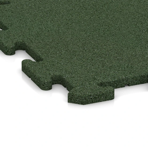 Detailaufnahme der Randausprägung von WARCO-Produkt 0166, Buitentegel, Format 50 x 50 x 1,8 cm | 0,25 m², Farbe Grasgroen.