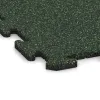 Detailaufnahme der Randausprägung von WARCO-Produkt 0303, Zwembadrandtegel, Format 1000 x 1000 x 18 mm, Farbe Engels Gras.