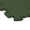Detailaufnahme der Randausprägung von WARCO-Produkt 3955, Hondenvloertegel, Format 100 x 100 x 1,8 cm | 1,00 m², Farbe Grasgroen.
