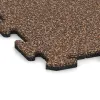 Detailaufnahme der Randausprägung von WARCO-Produkt 4770, Hoektegel, Format 485 x 485 x 18 mm, Farbe Schors & Bast.