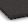 Detailaufnahme der Randausprägung von WARCO-Produkt 3643, Luxe stalmat, Format 100 × 50 × 5,5 cm, Farbe Antraciet.
