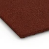 Detailaufnahme der Randausprägung von WARCO-Produkt 6645, Stallplatte, Format 100 x 50 x 3 cm, Farbe Baksteenrood.