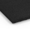 Detailaufnahme der Randausprägung von WARCO-Produkt 6646, Stallplatte, Format 100 x 50 x 4 cm, Farbe Antraciet.