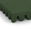 Detailaufnahme der Randausprägung von WARCO-Produkt 0728, Valtegel, Format 500 x 500 x 80 mm, Farbe Grasgroen.