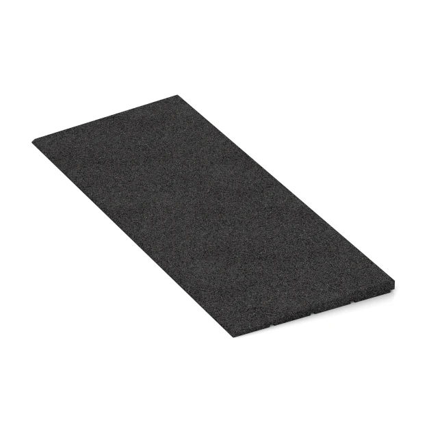 Detailaufnahme der Randausprägung von WARCO-Produkt 2308, Drempelhulp 75 cm, Format 75 x 30 cm | 8 < 25 mm, Farbe Antraciet.