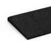 Detailaufnahme der Randausprägung von WARCO-Produkt 6595, Drempelhulp, Format 100 × 25 cm | 1 < 3 cm, Farbe Antraciet.