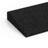 Detailaufnahme der Randausprägung von WARCO-Produkt 6599, Drempelhulp, Format 100 × 25 cm | 1 < 6 cm, Farbe Antraciet.