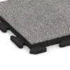 Detailaufnahme der Randausprägung von WARCO-Produkt 4622, Terrastegel Classic, Format 500 x 500 x 40 mm, Farbe Grijs Melange.
