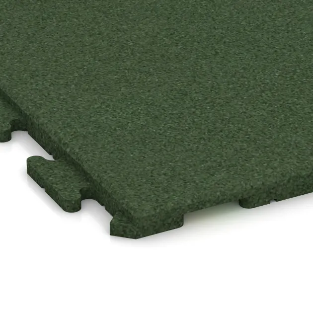 Detailaufnahme der Randausprägung von WARCO-Produkt 5754, Eventvloer, Format 1000 x 1000 x 30 mm, Farbe Grasgroen.