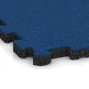 Detailaufnahme der Randausprägung von WARCO-Produkt 5994, Zwembadrandtegel zonder voegen, Format 306 x 306 x 20 mm, Farbe Gentiaanblauw.