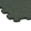 Detailaufnahme der Randausprägung von WARCO-Produkt 1099, Fitnessvloer Compact, Format 970 x 970 x 16 mm, Farbe Engels Gras.