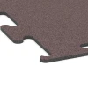 Detailaufnahme der Randausprägung von WARCO-Produkt 6145, Fitness Performance Elite Trainingsvloer, Format 100 x 100 x 1 cm | 1,00 m², Farbe Mineraalrood.