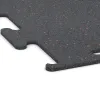 Detailaufnahme der Randausprägung von WARCO-Produkt 3765, Fitness Performance Elite Trainingsvloer, Format 500 x 500 x 10 mm, Farbe Licht Rood Gespikkeld.