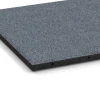 Detailaufnahme der Randausprägung von WARCO-Produkt 6130, Speelplaatstegel – 95 cm, Format 50 x 50 x 3 cm | 0,25 m², Farbe Grafietgrijs.