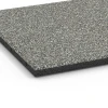 Detailaufnahme der Randausprägung von WARCO-Produkt 6414, Rubberen speelplaatstegel – 90 cm, Format 50 x 50 x 3 cm | 0,25 m², Farbe Grijs graniet.