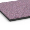 Detailaufnahme der Randausprägung von WARCO-Produkt 6418, Rubberen speelplaatstegel – 90 cm, Format 50 x 50 x 3 cm | 0,25 m², Farbe Lavendel.