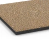 Detailaufnahme der Randausprägung von WARCO-Produkt 6421, Rubberen speelplaatstegel – 90 cm, Format 50 x 50 x 3 cm | 0,25 m², Farbe Rattan.