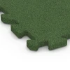Detailaufnahme der Randausprägung von WARCO-Produkt 6991, Multisport sporttegel, Format 50 x 50 x 3 cm | 0,25 m², Farbe Grasgroen.