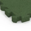 Detailaufnahme der Randausprägung von WARCO-Produkt 6307, Valtegel met puzzelverbinding, Format 50 x 50 x 5 cm | 0,25 m², Farbe Grasgroen.