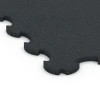 Detailaufnahme der Randausprägung von WARCO-Produkt 7085, Rubber mat voor honden, Format 102,5 x 102,5 x 2,2 cm | 1,05 m², Farbe Antraciet.