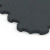 Detailaufnahme der Randausprägung von WARCO-Produkt 7084, Rubber mat voor honden, Format 102,5 x 102,5 x 3 cm | 1,05 m², Farbe Antraciet.