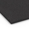 Detailaufnahme der Randausprägung von WARCO-Produkt 6379, Stalmat, Format 100 x 100 x 3 cm | 1,00 m², Farbe Antraciet.