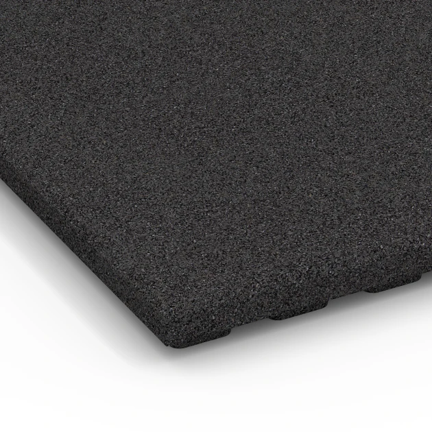Detailaufnahme der Randausprägung von WARCO-Produkt 6389, Stalmat Luxe, Format 100 x 50 x 4,5 cm | 0,50 m², Farbe Antraciet.