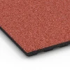 Detailaufnahme der Randausprägung von WARCO-Produkt 6386, Stalmat Comfort, Format 100 x 50 x 4 cm | 0,50 m², Farbe Baksteenrood.