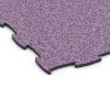 Detailaufnahme der Randausprägung von WARCO-Produkt 6918, Beursvloer kliktegel, Format 44,6 x 44,6 x 1,8 cm, Farbe Lavendel.