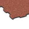 Detailaufnahme der Randausprägung von WARCO-Produkt 6836, Fitness Active vloertegel, Format 97,1 x 97,1 × 1,8 cm, Farbe Etna.