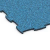 Detailaufnahme der Randausprägung von WARCO-Produkt 6839, Fitness Active vloertegel, Format 97,1 x 97,1 × 1,8 cm, Farbe Atlantisch.